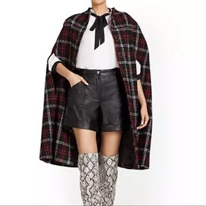 Plaid Cape